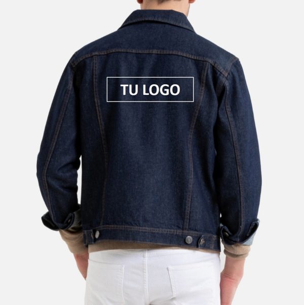 Chaqueta En Jean Prelavado 14 Onzas - Imagen 2