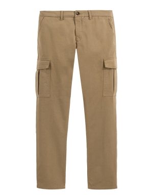 Pantalón en Dril con Bolsillos Camuflados