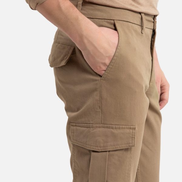 Pantalón en Dril con Bolsillos Camuflados - Imagen 2