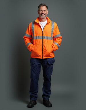 Chaqueta Alta Visibilidad con Reflectivos
