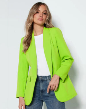 Blazer Largo Solapas