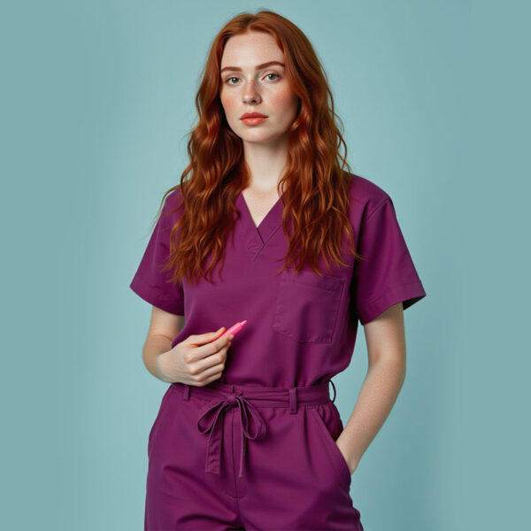 Conjunto Antifluido Cuello en V - Imagen 2