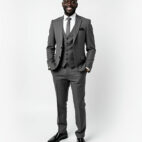 Traje Premium Gris Hombre