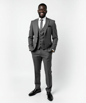 Traje Premium Gris Hombre