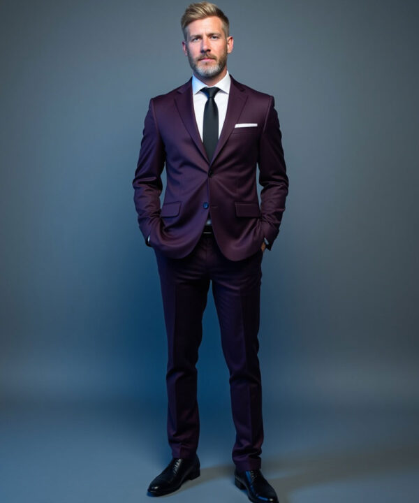 Traje Ejecutivo Vinotinto Hombre