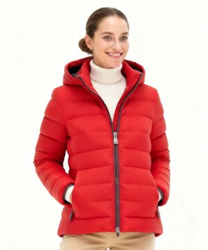 Chaqueta Acolchada con Capota