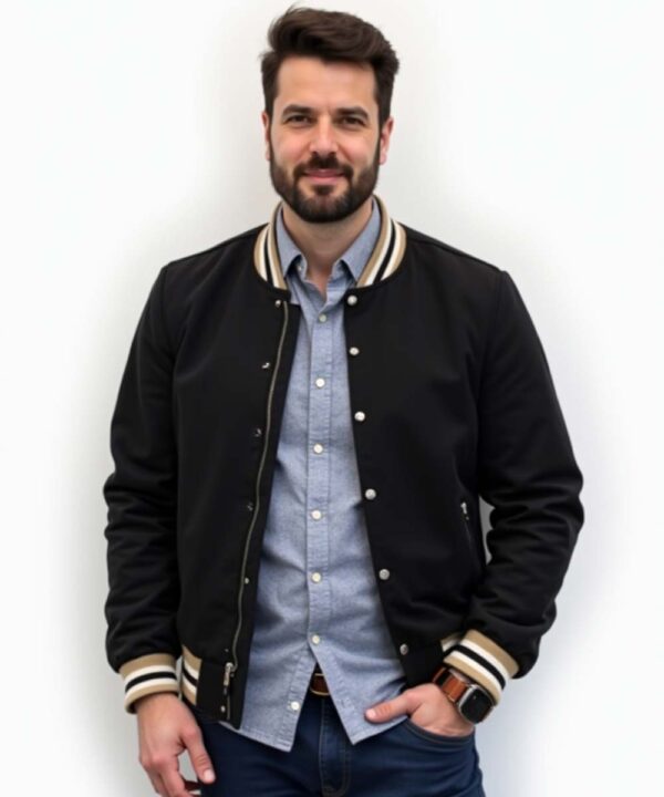 Chaqueta-Bomber-Puños-Combinados-zoar-uniformes