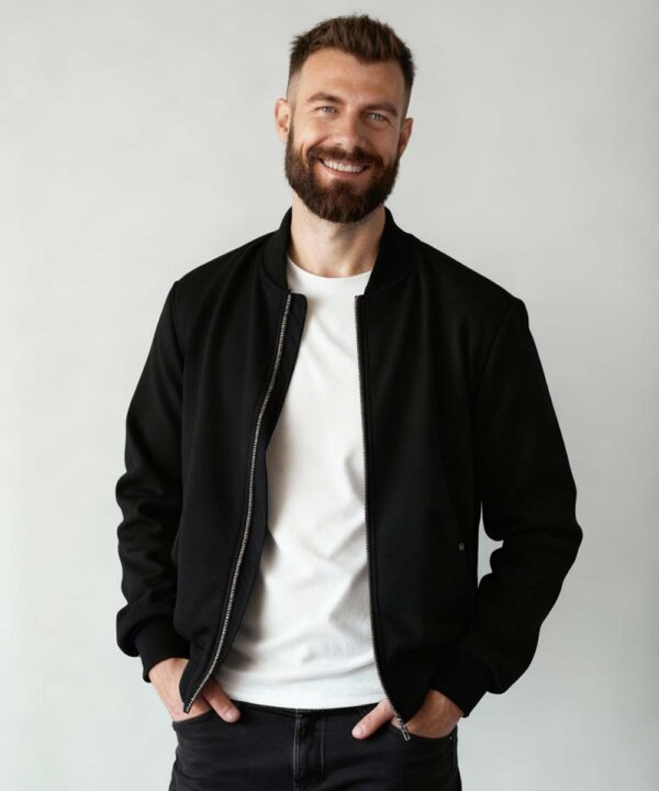 Chaqueta-Bomber-Unicolor-zoar-uniformes