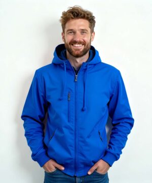 Chaqueta con Capota Fija