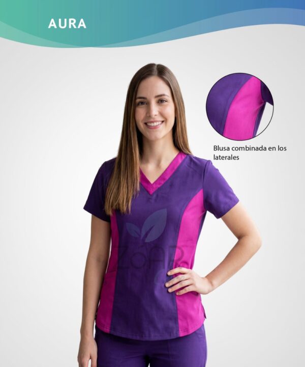Uniforme Antifluido Aura Zoar Uniformes