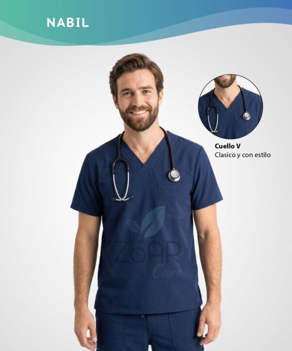Uniforme Antifluido Médico Nabil Zoar Uniformes
