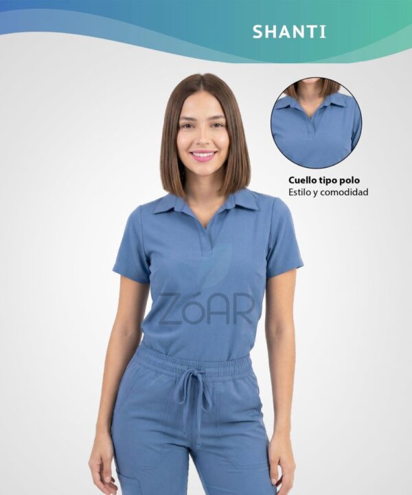 Uniforme Antifluido Shanti Zoar Uniformes