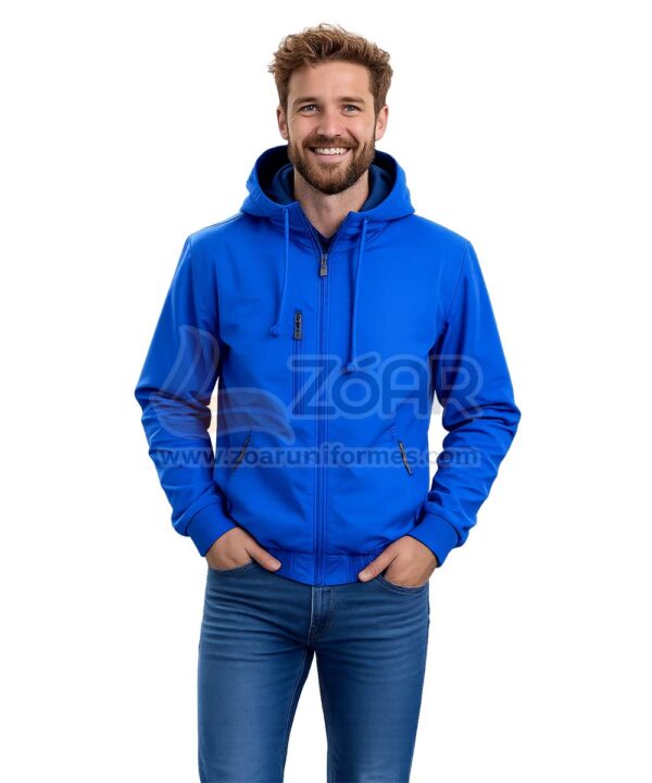 Chaqueta con Capota Térmica Iska